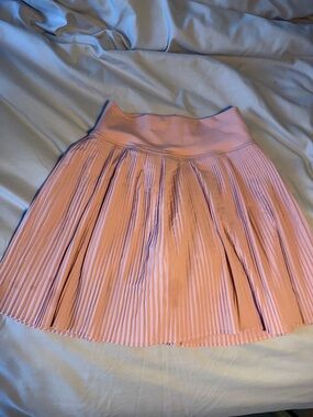 Yogalicious Light Pink Pleated Skater Skirt